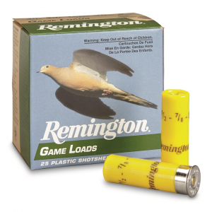 ington Lead Game Loads 20 Gauge 2 3/4 Inch 7/8 Ozs. 25 Rounds Ammo