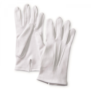 German Military Surplus Formal White Parade Gloves 4 Pairs New