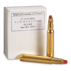 PPU 7.9x57mm Standard Blank Ammo 15 Rounds