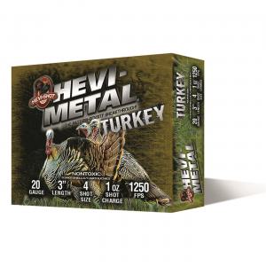 I-Shot HEVI-Metal Turkey 20 Gauge 3 Inch 1 Oz. Shotshells 5 Rounds Ammo