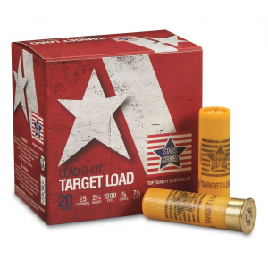 rs And Stripes Target Loads 20 Gauge 2 3/4 Inch 7/8 Oz. 25 Rounds Ammo
