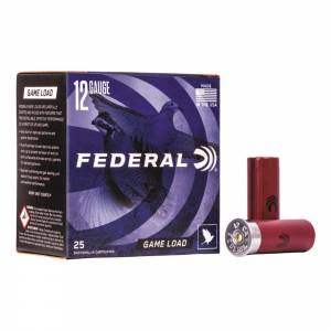 Federal Game Load 12 Gauge 2 3/4 inch 1 oz. Shot Shells 25 rounds