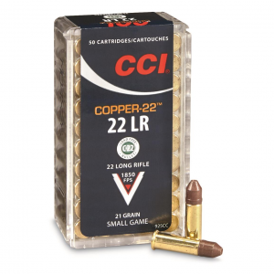  Copper-22 .22LR 21 Grain CCP-HP 50 Rounds Ammo