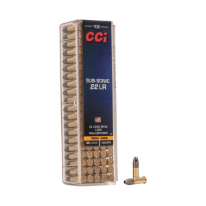  Subsonic .22LR LHP 40 Grain 100 Rounds Ammo