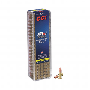 CCI Mini-Mag .22LR CPHP 36 Grain 100 Rounds