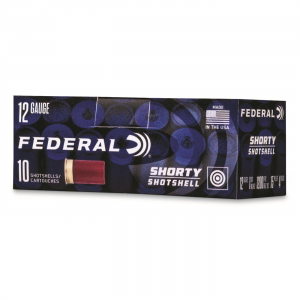 Federal Shorty Shotshells 12 Gauge 1 3/4 inch 1-oz. Rifled Slug 10 Rounds
