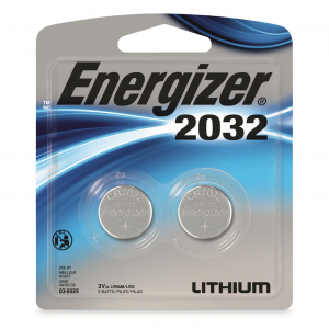 Energizer Lithium Coin 2032 Batteries 2 Pack