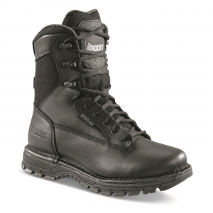 Rocky Women's Portland 8 inch Waterproof Side-Zip Tactical Boots Black
