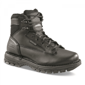 Rocky Women's Portland 6 inch Waterproof Side-Zip Tactical Boots Black