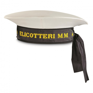 Italian Navy Surplus Sailor Hat with Ribbon New