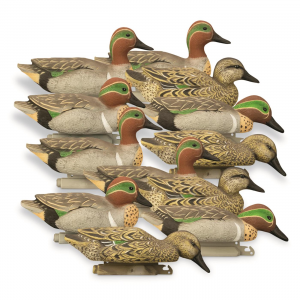 Higdon Standard Green Wing Teal Duck Decoys 12 Pack