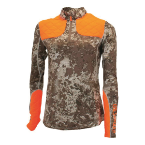 Girls with Guns Women's Highland Quarter-zip Long Sleeve