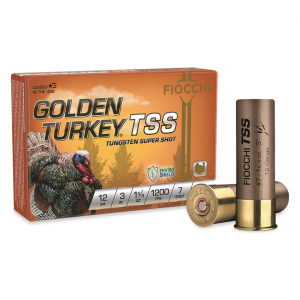 Fiocchi Golden Turkey Tungsten Super Shot 12 Gauge 3 inch 1 5/8 oz. 5 Rounds