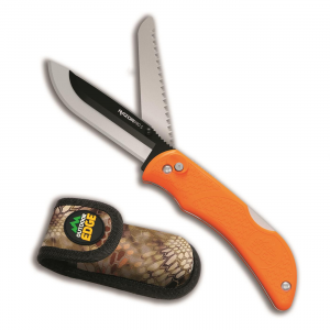 Outdoor Edge Razor Pro S Folding Knife with Bone Saw Kryptek Nylon Sheath