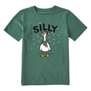 Life Is Good Kid's Silly Goose Crusher Short Sleeve Tee