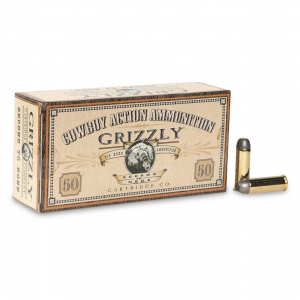 Grizzly Cartridge Co. Cowboy Action Ammo .45 Colt RNFP 250 Grain 50 Rounds