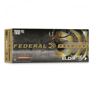 Federal Premium 7mm PRC ELD-X 175 Grain 20 Rounds