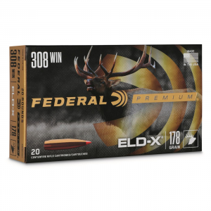 Federal Premium .308 Winchester ELD-X 178 Grain 20 Rounds