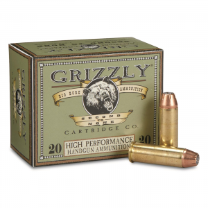 Grizzly Cartridge Co. High Performance Handgun .44 Magnum JHP 240 Grain 20 Rounds