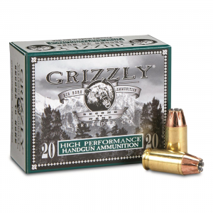 Grizzly Cartridge Co. High Performance Handgun .45 ACP+P JHP 230 Grain 20 Rounds
