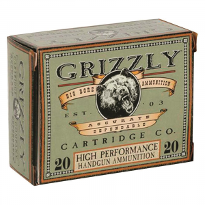 Grizzly Cartridge Co. High Performance Handgun .45 ACP JHP 230 Grain 20 Rounds