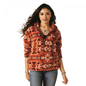 Ariat Women's REAL Berber Pullover Hooded Sweatshirt