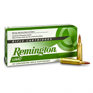 Remington UMC Rifle .22 - 250 Rem. JHP 50 Grain 20 Rounds
