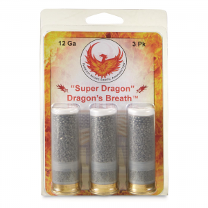 Phoenix Rising Dragon's Breath Ammunition 12 Gauge 2 3/4 inch 3 Rounds