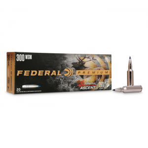 eral Premium Terminal Ascent .300 WSM Bonded Polymer Tip 200 Grain 20 Rounds Ammo
