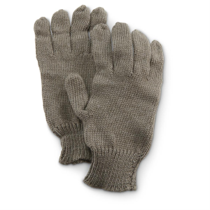 Swedish Military Surplus Wool Gloves 6 Pairs New - Surplus