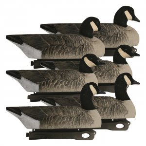 Hardcore Rugged Series Lesser Canada Goose Floater Decoys with Flocked Heads 6 Pack