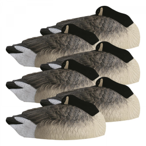 Hardcore Rugged Series Canada Goose Sleeper Shell Decoys with Flocked Heads 6 Pack