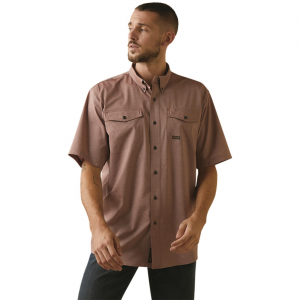 Ariat Men's Rebar Made Tough Durastretch Vent Short Sleeve Shirt
