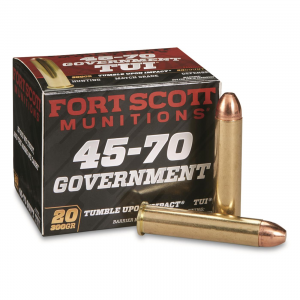 t Scott Tumble Upon Impact .45-70 Government SCS 300 Grain 20 Rounds Ammo