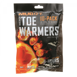 Muddy Disposable Toe Warmers with Adhesive 10-pack