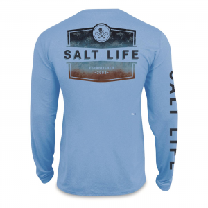Salt Life Men's Ameritude Long-Sleeve SLX UVapor Tee