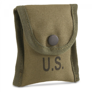 U.S. Military Canvas First Aid Compass Pouch Reproduction