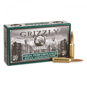 Grizzly Cartridge Co. High Performance Rifle 6.5mm Creedmoor HPBT 140 Grain 20 Rounds