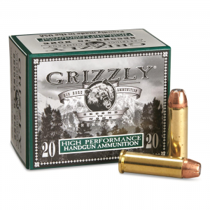 Grizzly Cartridge Co. High Performance Handgun .38 Special+P JHP 125 Grain 20 Rounds