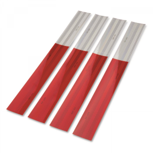 TowSmart Red Reflective Strips 4 Pack 18 inch