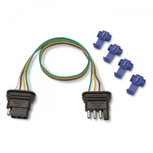 TowSmart 4-Way Flat Trailer Light Wiring Kit with Splice Connectors 18 inch