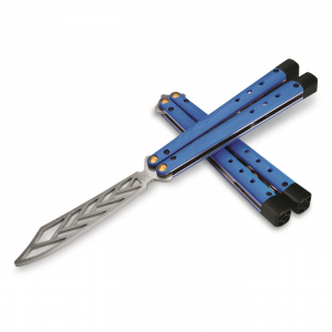 Benchmade 99T Necron Bali-Song Knife Trainer Blue G10