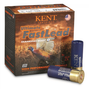 Kent Ultimate Fast Lead Shotshells 12 Gauge 2 3/4 inch 1 1/4 oz. 25 Rounds