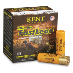 Kent Ultimate Fast Lead Shotshells 20 Gauge 2 3/4 inch 1 oz. 25 Rounds