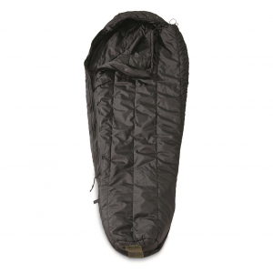 SURPLUS U.S. Military  Black Intermediate Cold Weather Sleeping Bag Used