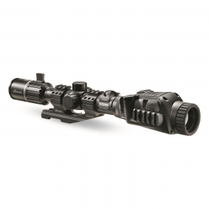 Burris BTC35 v2 Thermal Clip-On with RT-6 1-6x24mm Rifle Scope