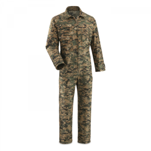 Brooklyn Armed Forces Heavyweight Coveralls MARPAT Woodland Camo