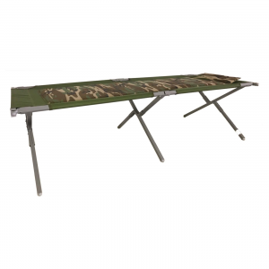 Blantex XT-3 Oversized Army Cot with Foam Pad and Pillow Woodland Camo