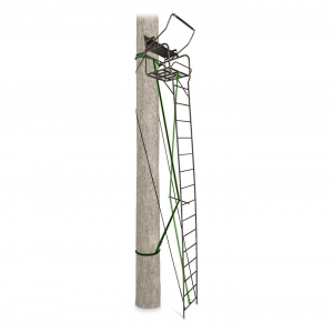 Primal Tree Stands Mac Daddy Xtra Wide Deluxe 22' Ladder Tree Stand Jaw And Truss Stabilizer System