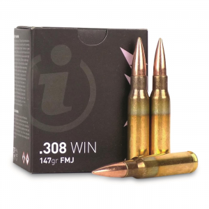 an .308 Winchester M80 FMJ 147 Grain 20 Rounds Ammo